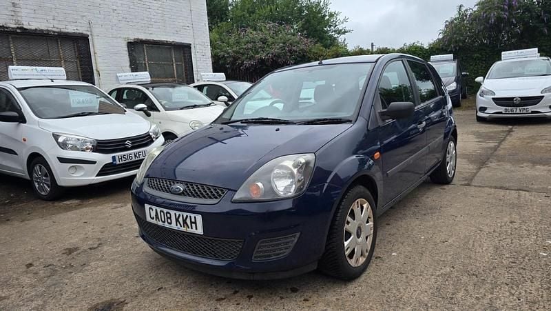 Blue Used 2008 Ford Fiesta Style Hatchback | £1,495 (Good price) - Image 1/4