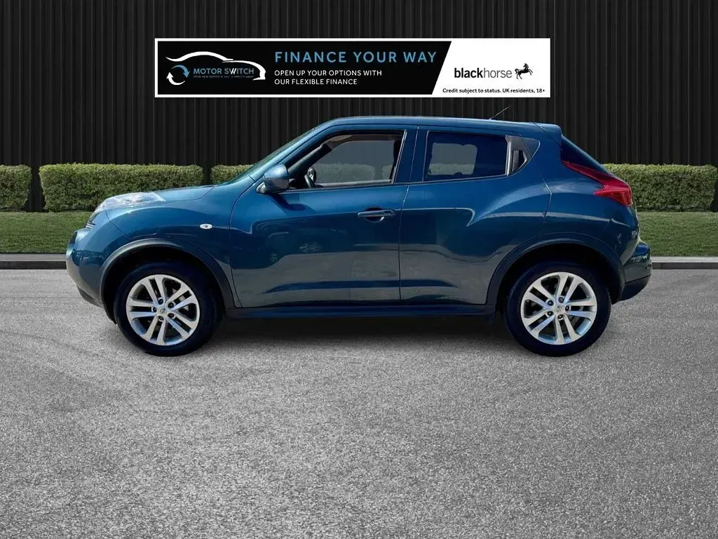 Used Nissan Juke Acenta 117 HP (86 kW) 2013 Blue SUV