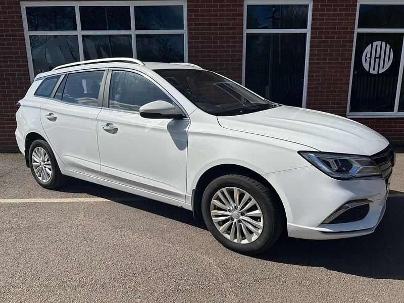 Used MG MG5 EV Exclusive 114 kW (156 HP) 2021 White Estate
