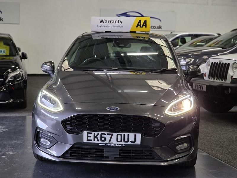 Used Ford Fiesta ST-Line 125 HP (91 kW) 2017 Grey Hatchback