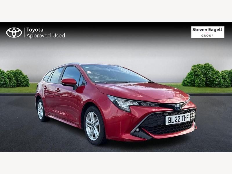 Red Used 2022 Toyota Corolla Estate | £18,799 (Good price) - Image 1/3