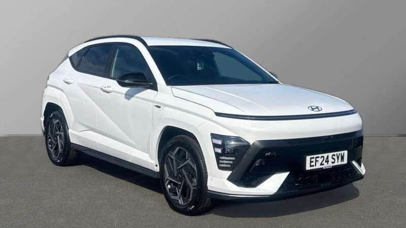 White Used 2024 Hyundai Kona N Line SUV | £23,965 (Fair price) - Image 1/4