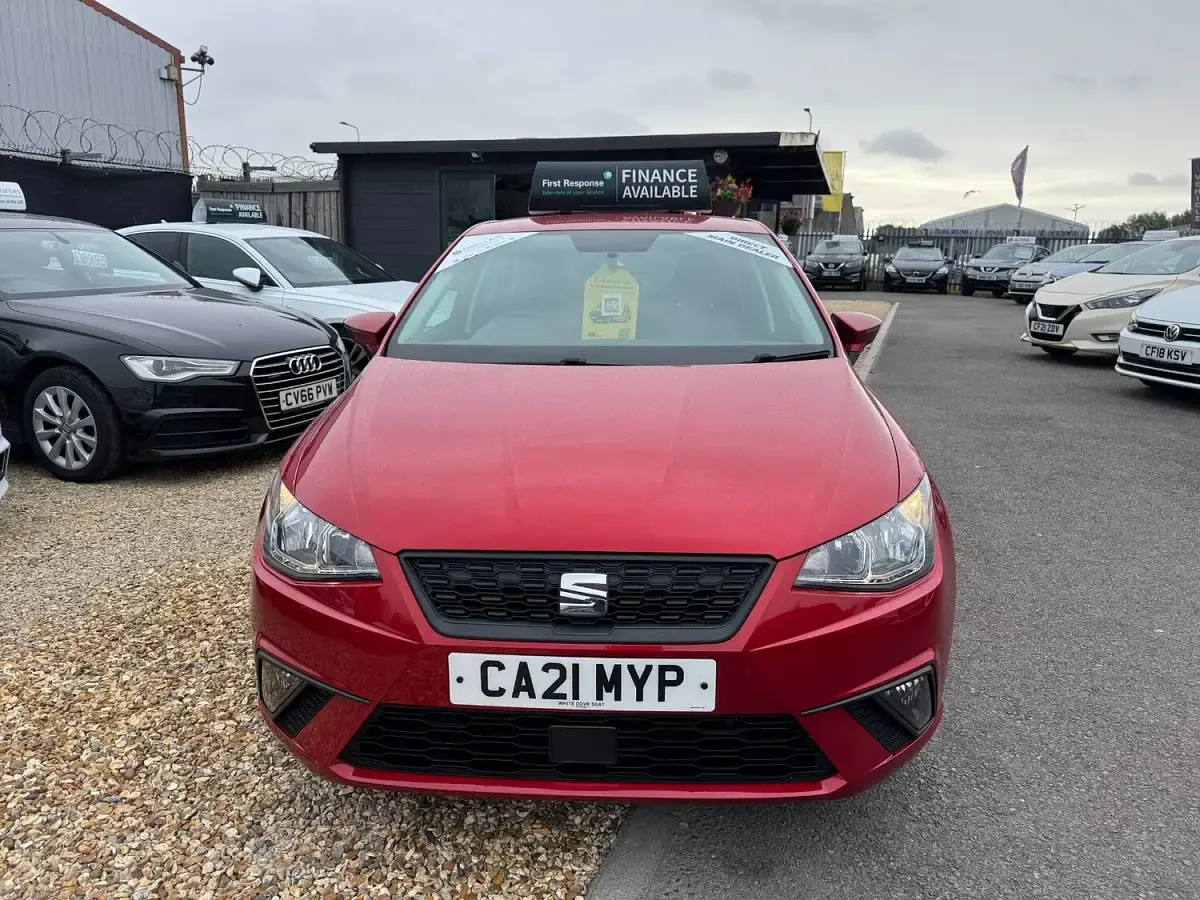 Used Seat Ibiza SE 80 HP (58 kW) 2021 Red Hatchback