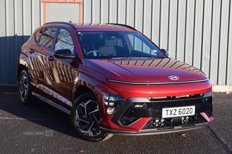 Red Used 2024 Hyundai Kona N Line SUV | £20,985 (Good price) - Image 1/1