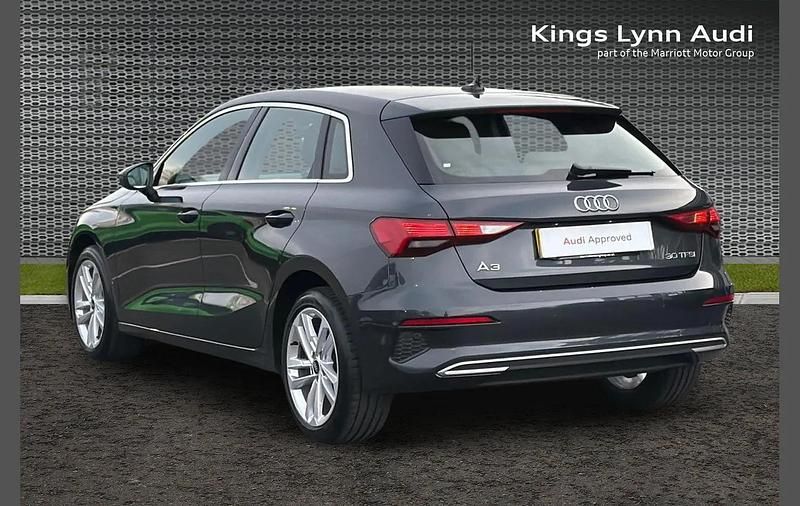 Used Audi A3 Sport 108 HP (79 kW) 2023 Grey Sedan