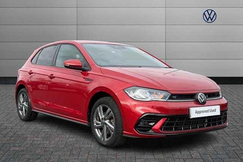 Used VW Polo R-line 110 HP (80 kW) 2023 Red Hatchback