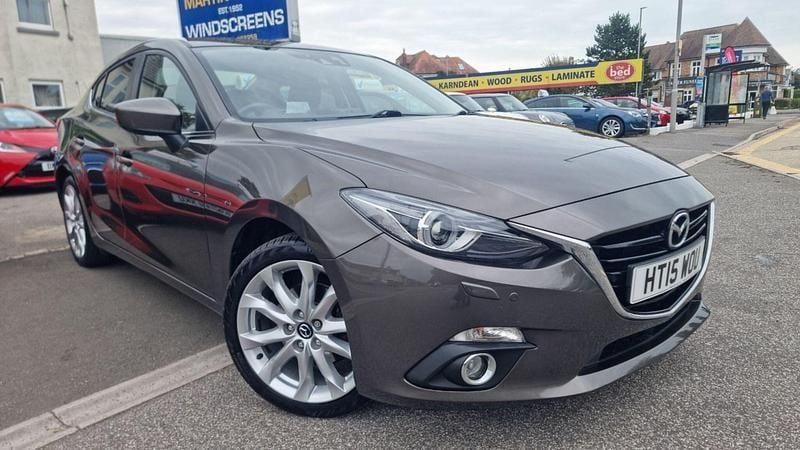 Grey Used 2015 Mazda 3 Inclusive Sedan | £9,995 (A bit pricey) - Image 1/4