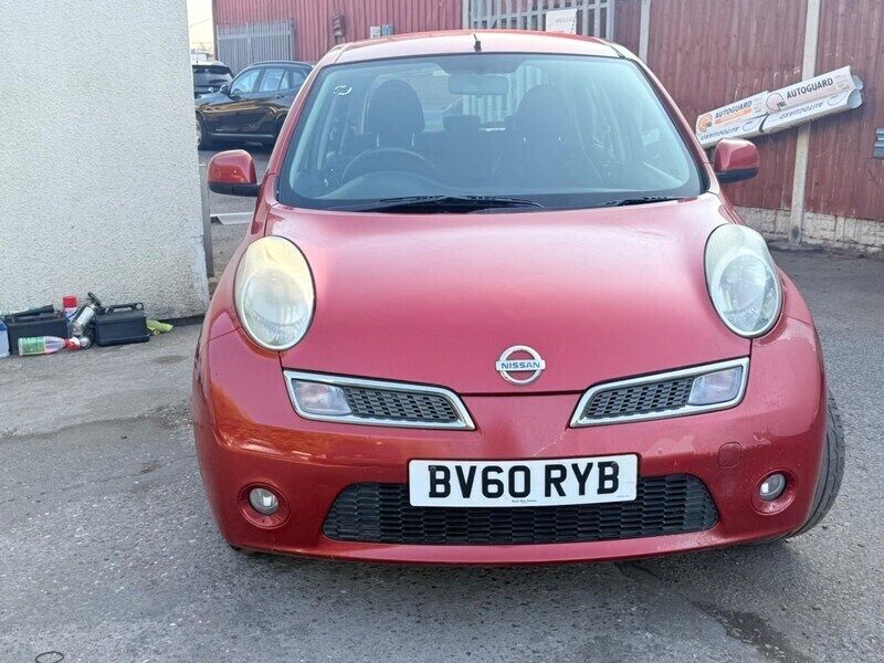 Red Used 2010 Nissan Micra N-TEC Hatchback | £995 - Image 1/4