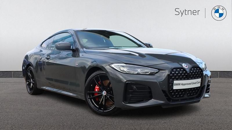 Grey Used 2022 BMW M440 M Sport Sedan | £39,750 (Fair price) - Image 1/4