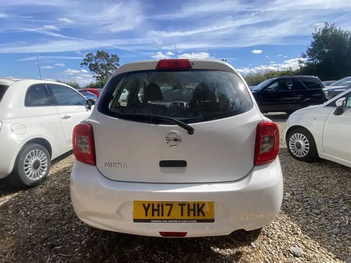 Used Nissan Micra 78 HP (57 kW) 2017 White Hatchback