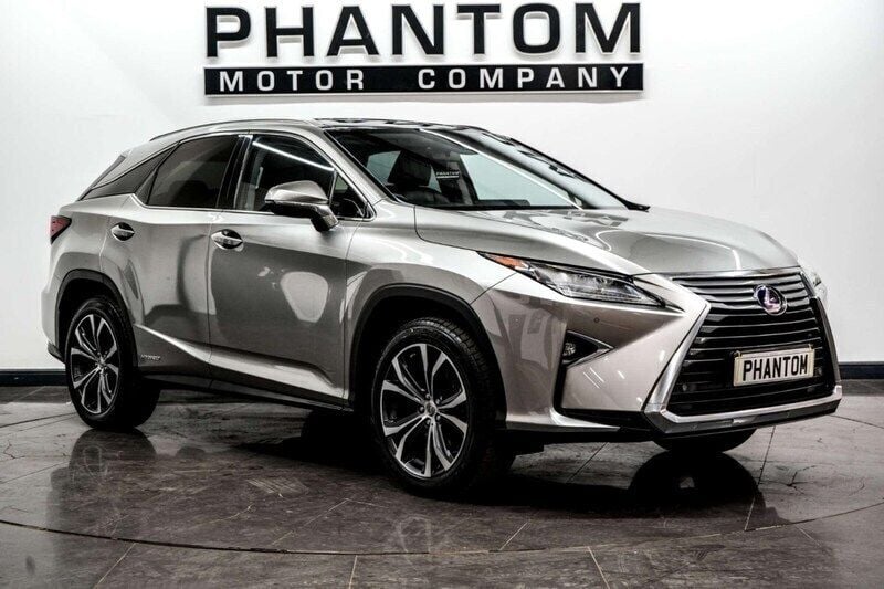 Silver Used 2017 Lexus RX450h Luxury Line SUV | £21,490 (Good price) - Image 1/4