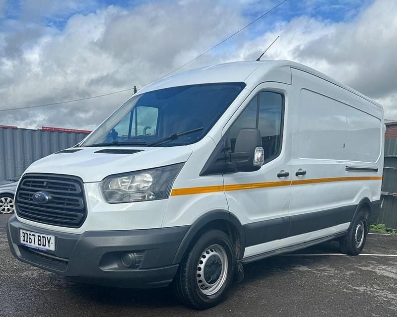 Used Ford Transit 130 HP (95 kW) 2017 White Van