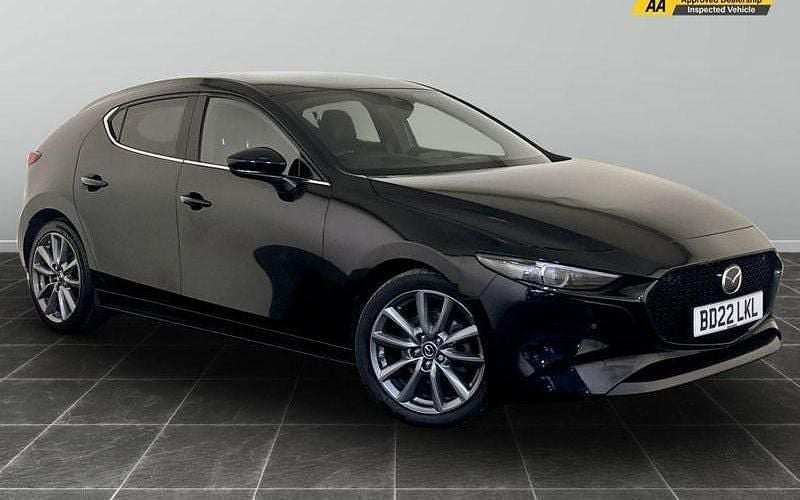 Black Used 2022 Mazda 3 Inclusive Hatchback | £15,495 (Fair price) - Image 1/2