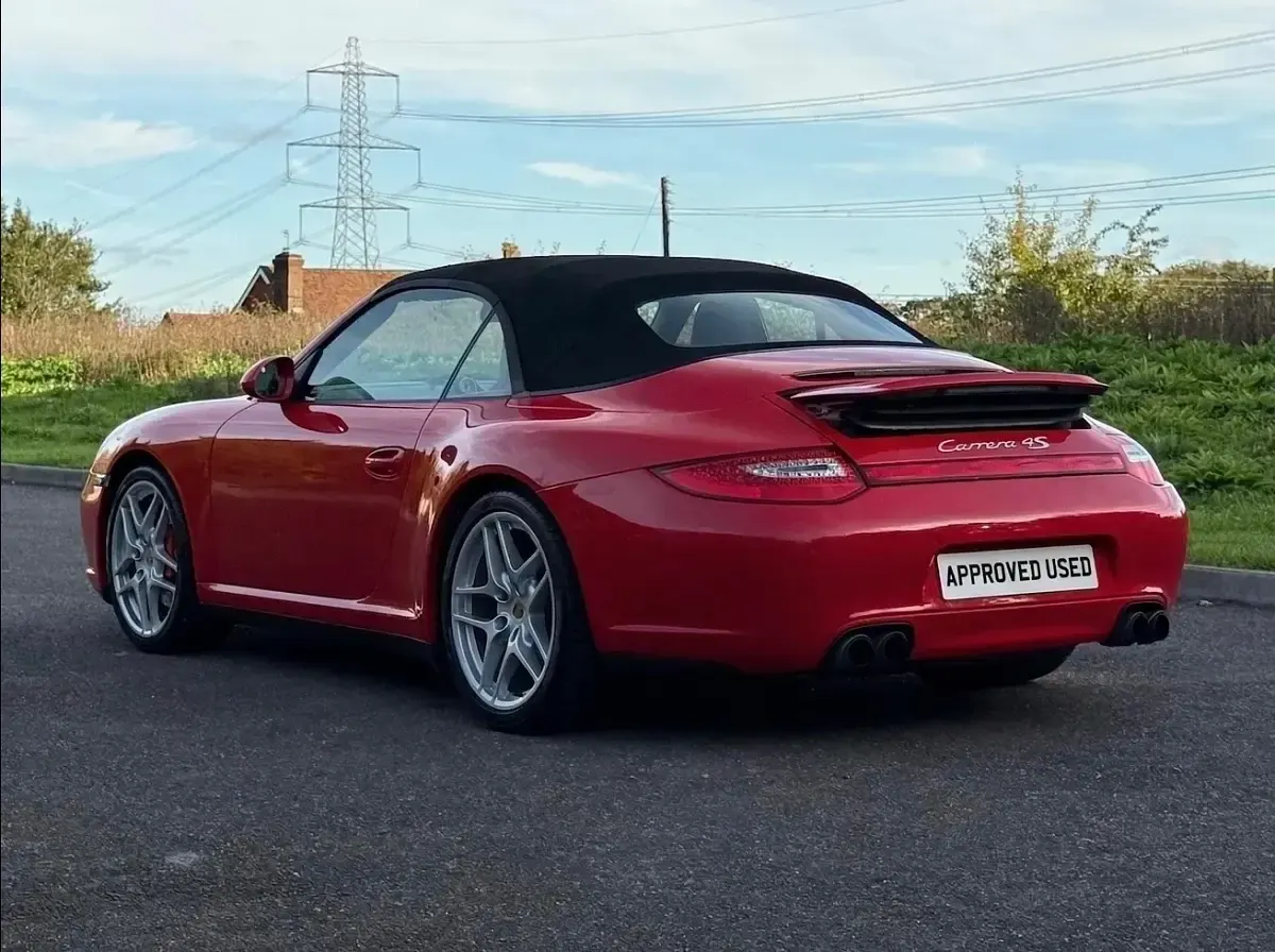 Used Porsche 911 2009 Red Cabriolet
