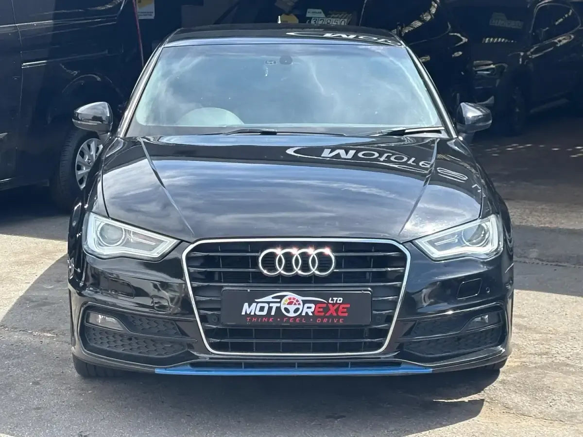 Used Audi A3 S-Line 2014 Black Hatchback