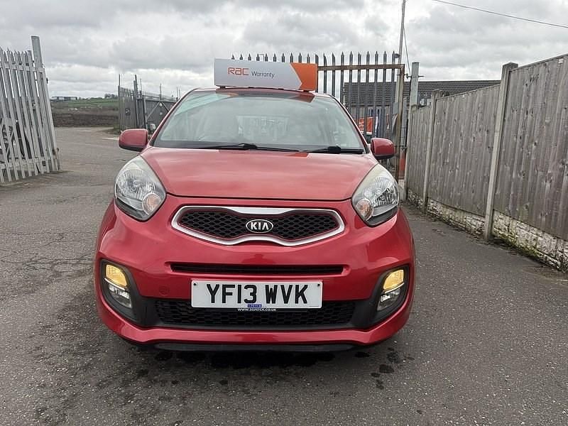 Used Kia Picanto City 68 HP (50 kW) 2013 Red Hatchback