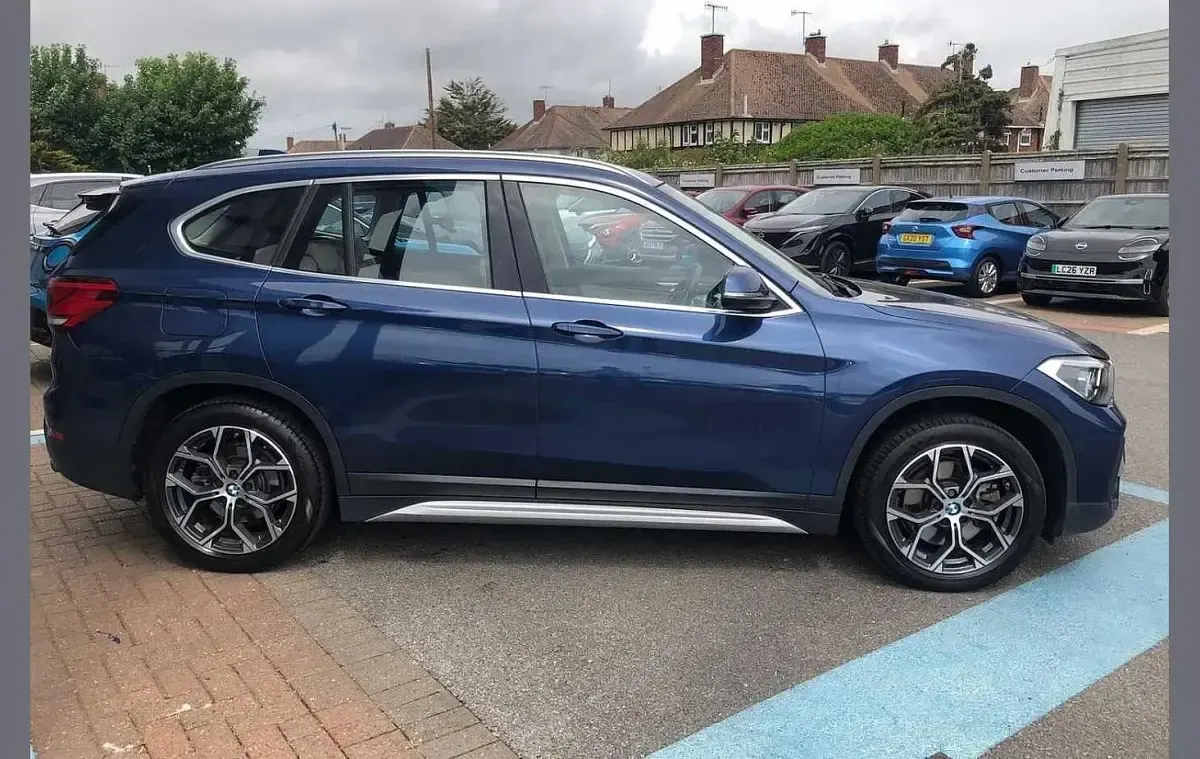 Used BMW X1 xLine 176 HP (129 kW) 2021 Blue SUV