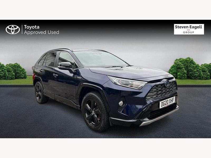 Used Toyota RAV4 2020 Blue/black SUV