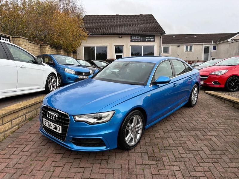Blue Used 2014 Audi A6 S-Line Sedan | £10,750 (Expensive) - Image 1/4