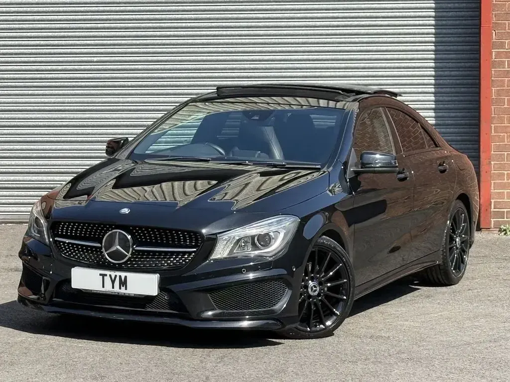 Used Mercedes CLA200 AMG 136 HP (100 kW) 2014 Black Coupe