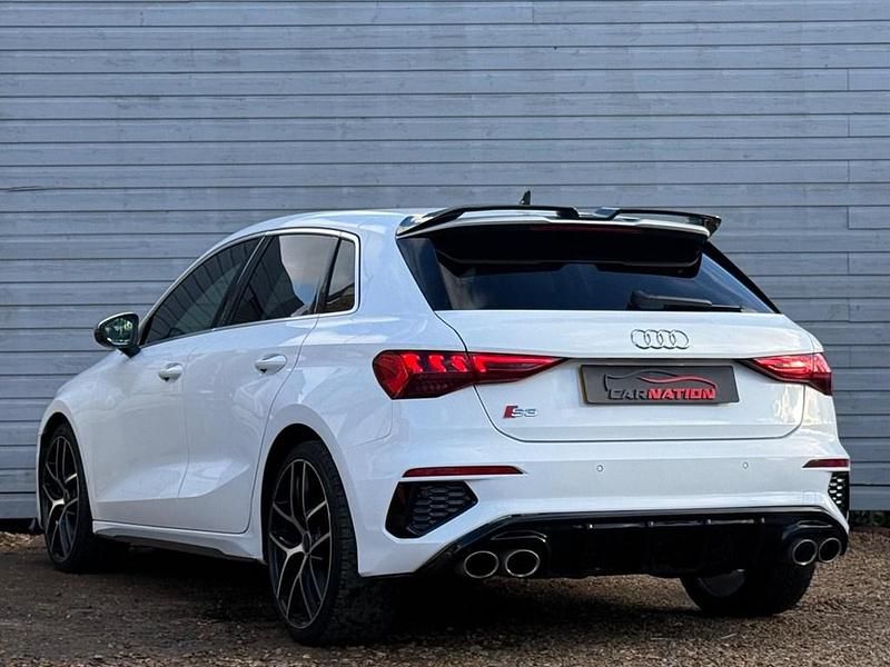 Used Audi S3 Sportback Advanced 310 HP (228 kW) 2022 White Hatchback