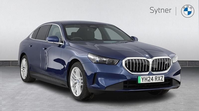Blue New 2024 BMW i5 Sport Line Sedan | £39,750 (Good price) - Image 1/4