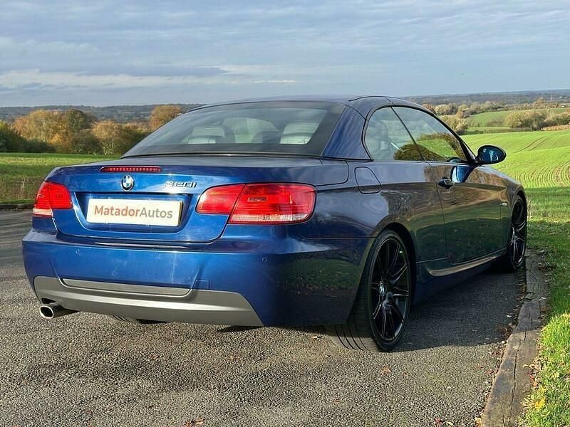Used BMW 320 Cabriolet M Sport 170 HP (125 kW) 2008 Blue Cabriolet