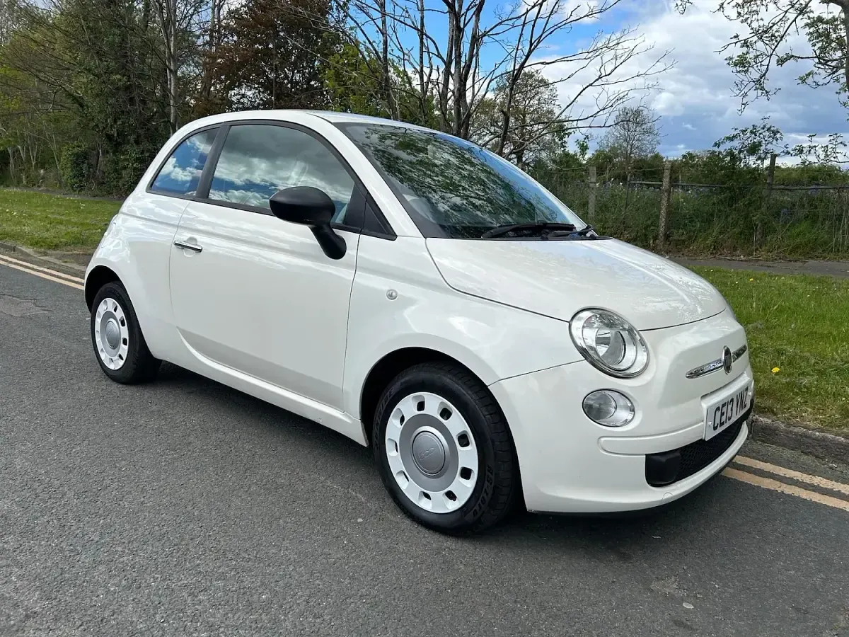 Used Fiat 500 Pop 69 HP (50 kW) 2013 White Hatchback