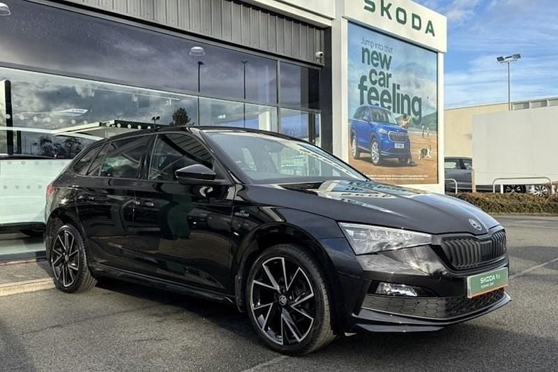 Black Used 2022 Skoda Scala Monte Carlo Hatchback | £15,995 (Fair price) - Image 1/1