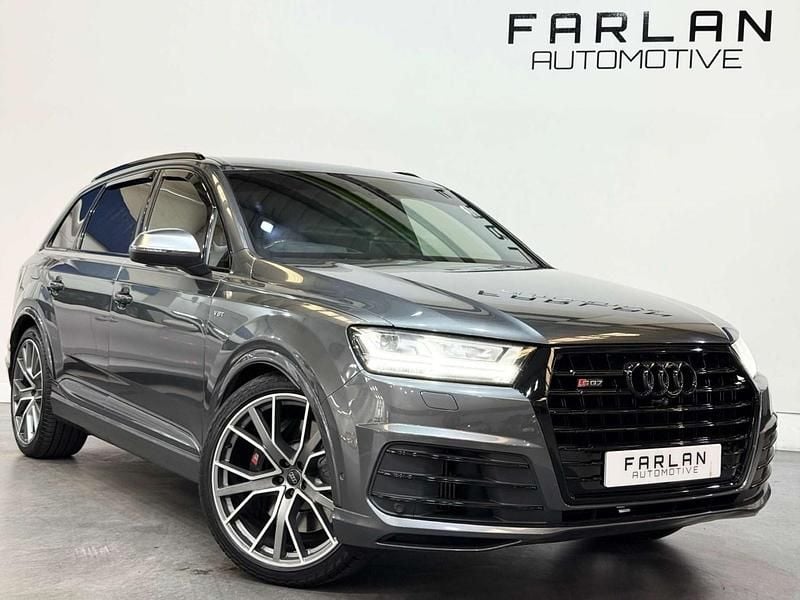 Grey Used 2018 Audi SQ7 Design SUV | £28,450 (Good price) - Image 1/4