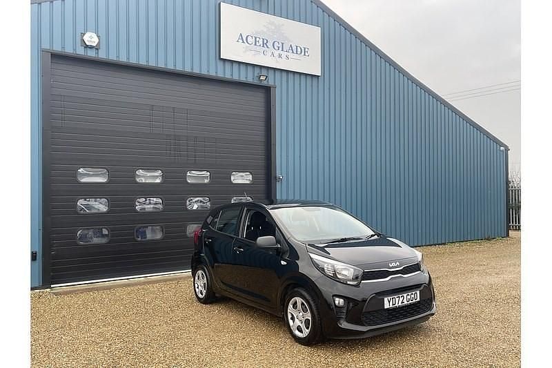 Black Used 2022 Kia Picanto Hatchback | £9,490 (Good price) - Image 1/4