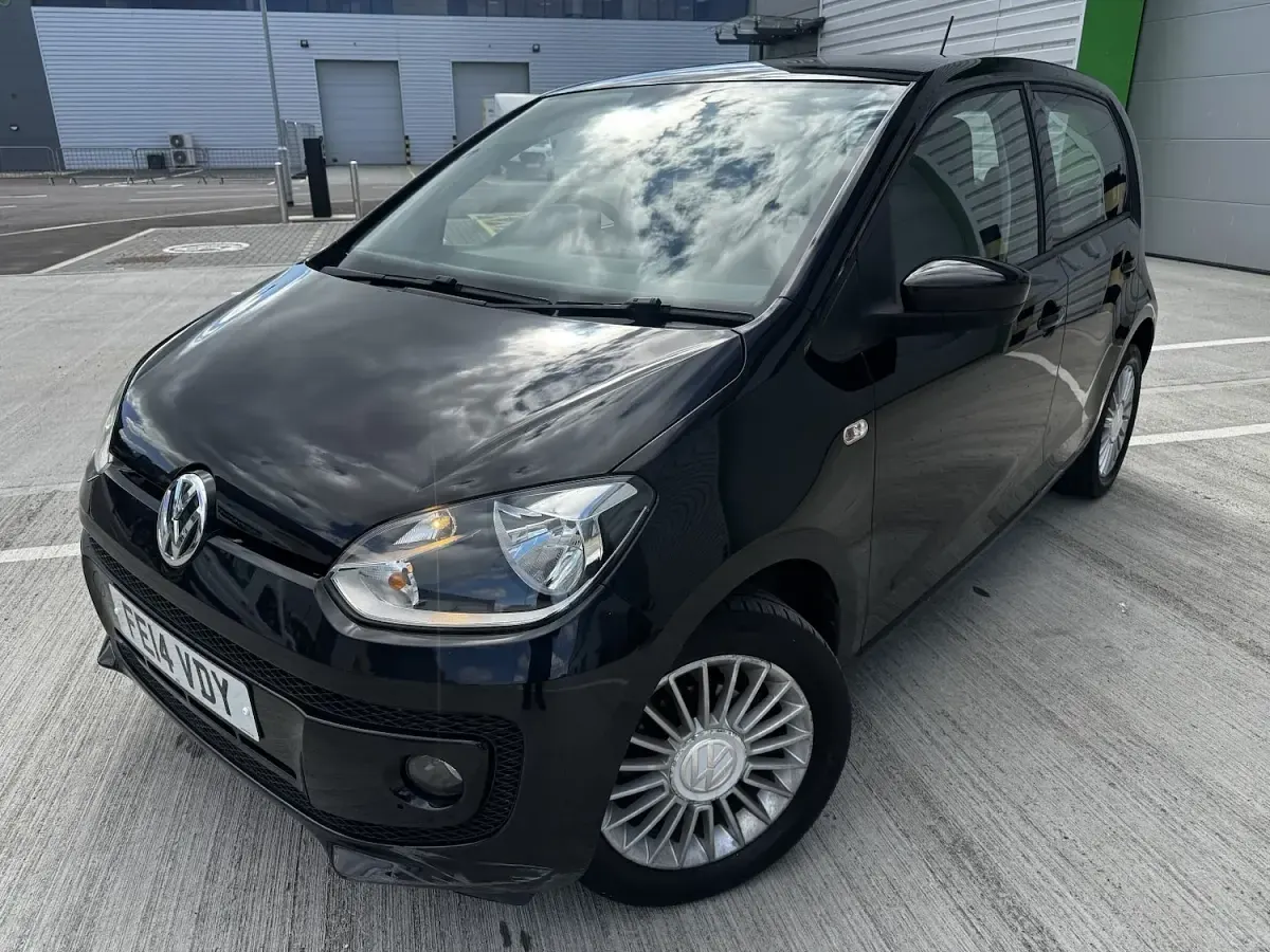 Used VW up! high up! 60 HP (44 kW) 2014 Black Hatchback