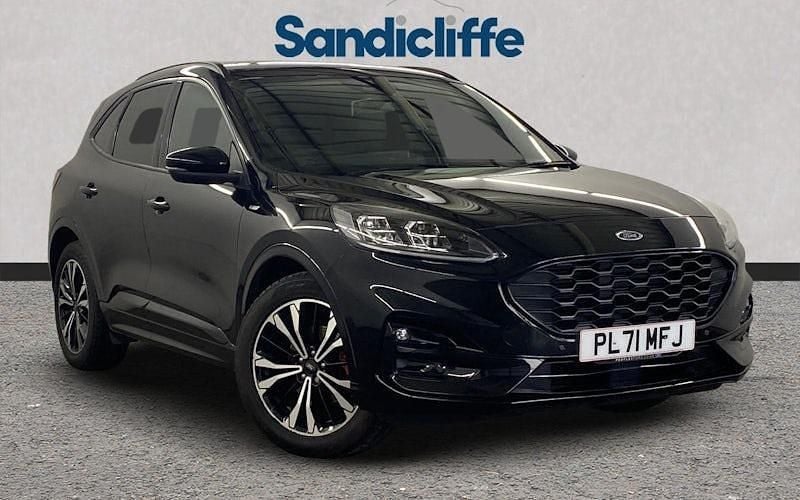 Black Used 2023 Ford Kuga ST-Line X SUV | £21,093 (Good price) - Image 1/4