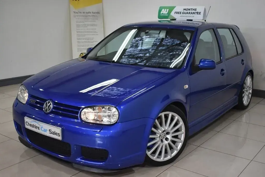 Used VW Golf IV R 237 HP (174 kW) 2003 Blue Hatchback