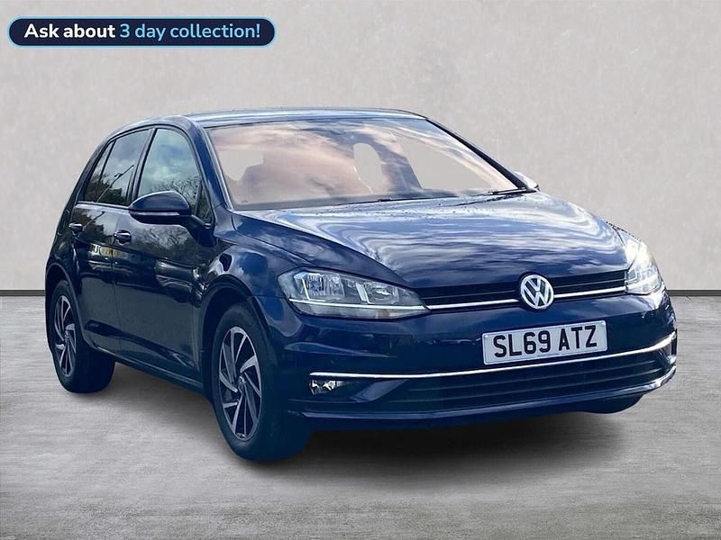 Blue Used 2019 VW Golf VII Match Hatchback | £13,499 (Fair price) - Image 1/4