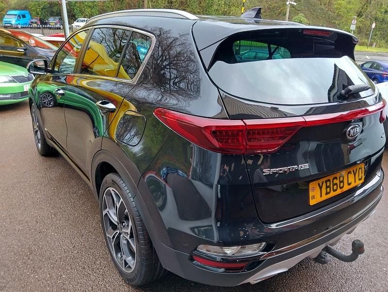 Used Kia Sportage GT-Line 2018 Black SUV