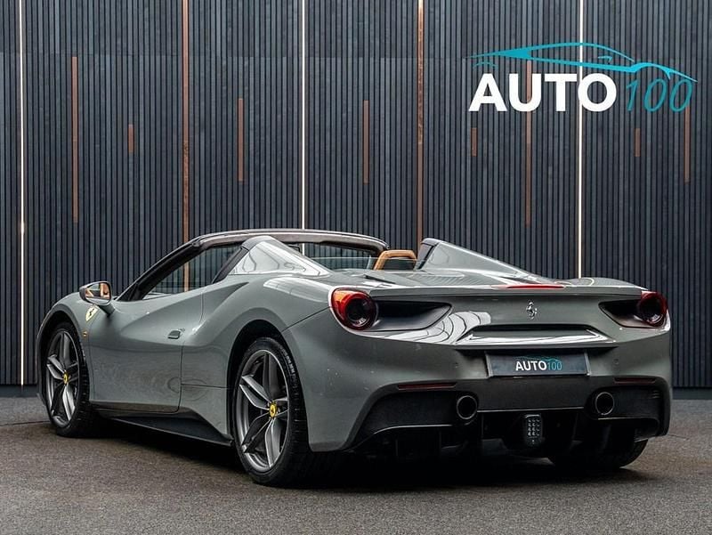 Used Ferrari 488 670 HP (492 kW) 2018 Grey Cabriolet