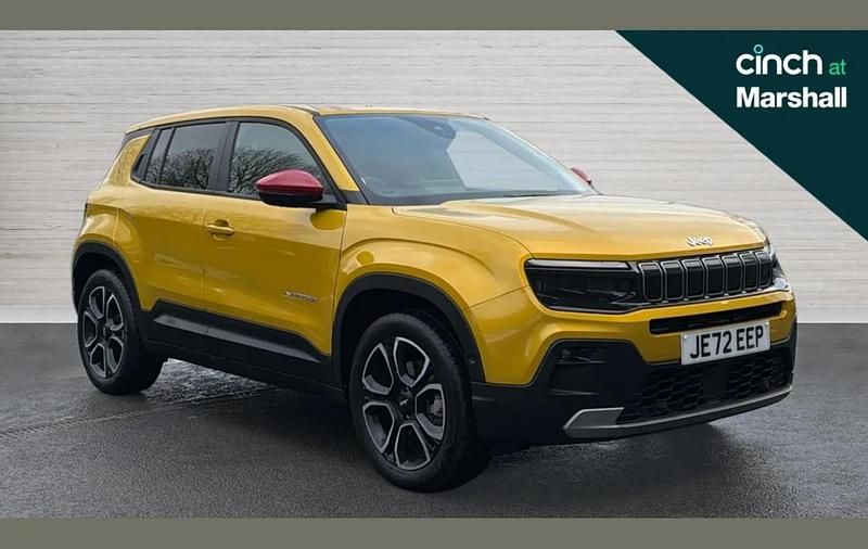 Yellow Used 2024 Jeep Avenger Summit SUV | £21,495 (Fair price) - Image 1/4