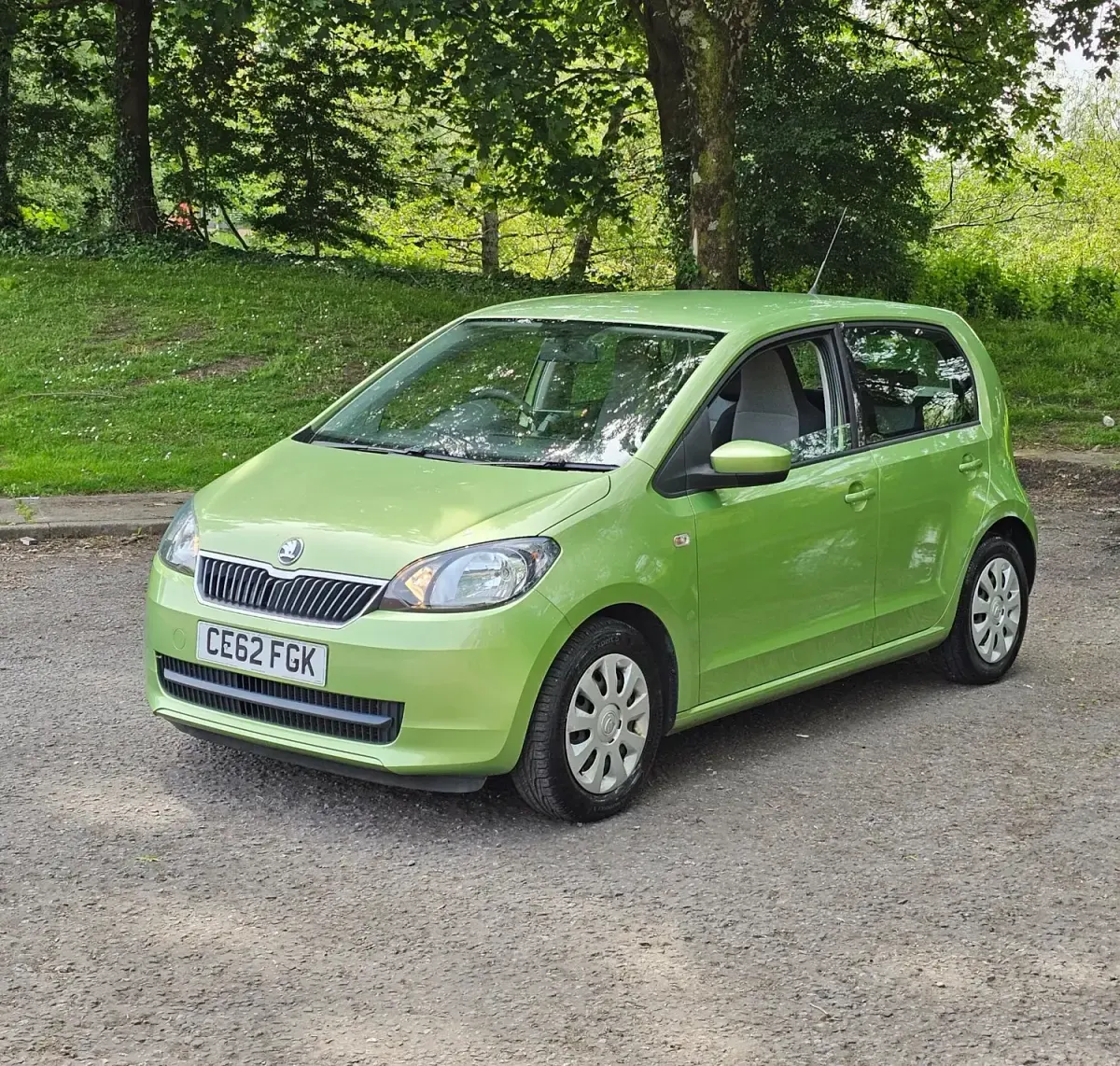 Used Skoda Citigo SE 2012 Green Hatchback