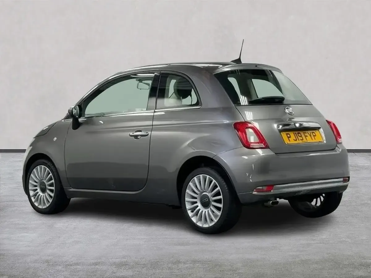 Used Fiat 500 Lounge 69 HP (50 kW) 2019 Grey Hatchback