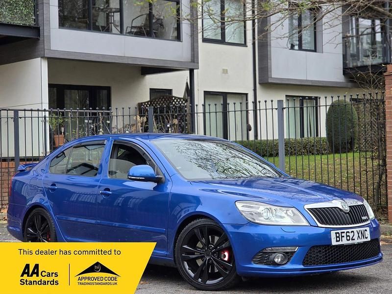 Blue Used 2012 Skoda Octavia vRS Hatchback | £4,500 (Fair price) - Image 1/4