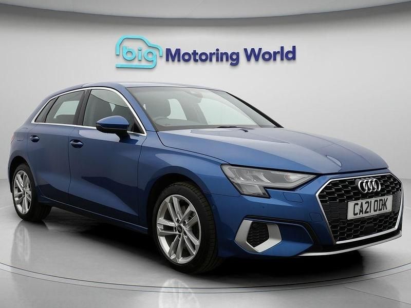Blue Used 2021 Audi A3 Sport Hatchback | £17,100 (Super price) - Image 1/4