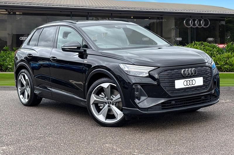 New Audi Q4 e-tron Black Edition 150 kW (204 HP) 2026 Black SUV