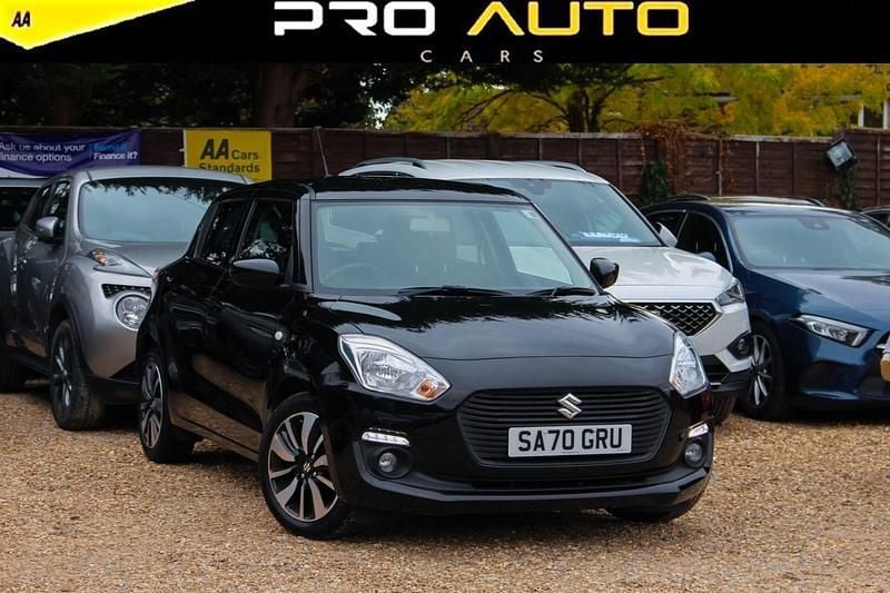Black Used 2020 Suzuki Swift SZ-T Hatchback | £8,400 (Good price) - Image 1/4