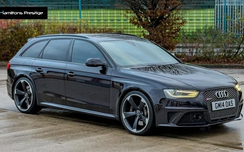 Black Used 2014 Audi RS4 Design Estate | £20,995 (Fair price) - Image 1/4