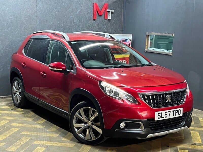 Red Used 2017 Peugeot 2008 Allure SUV | £7,490 (Good price) - Image 1/4