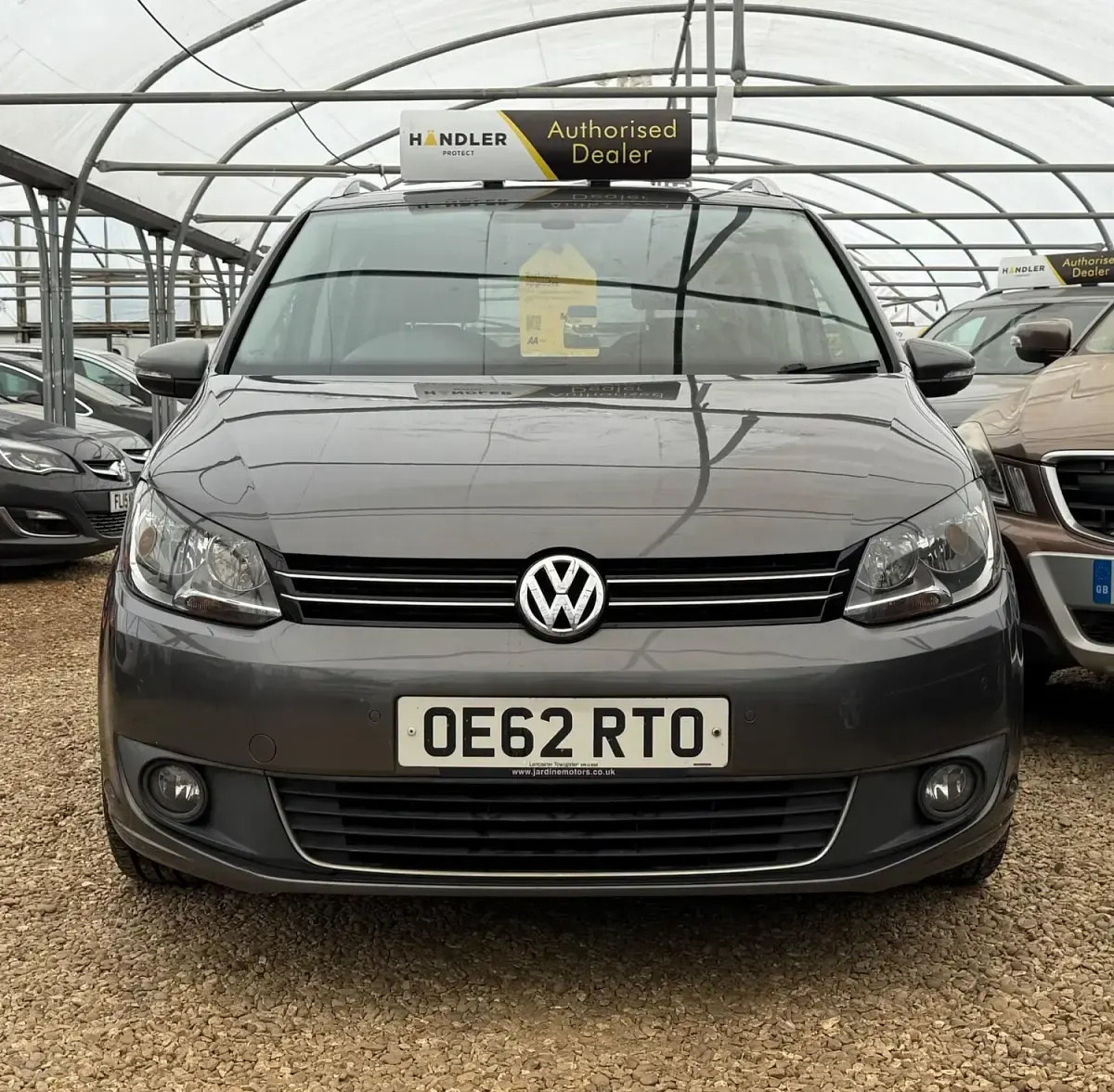 Used VW Touran SE 105 HP (77 kW) 2013 Grey MPV