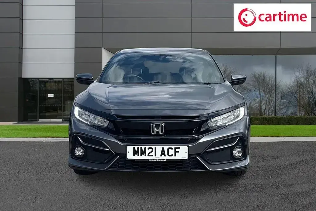 Used Honda Civic SR 126 HP (92 kW) 2021 Grey Hatchback