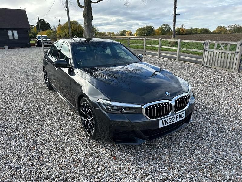 Grey Used 2022 BMW 520 M Sport Sedan | £18,795 (Super price) - Image 1/4