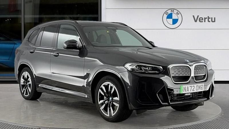Grey Used 2022 BMW iX3 M Sport SUV | £27,787 (Good price) - Image 1/4